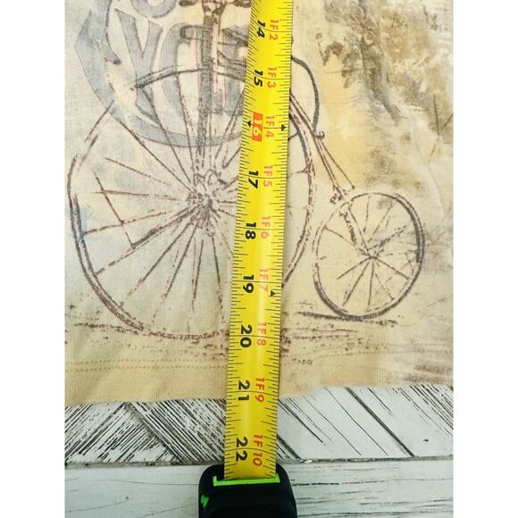 Vtg Y2K Western Boho Skinny Minnie Youth Large Baby Tee Whimsy - Picture 6 of 6